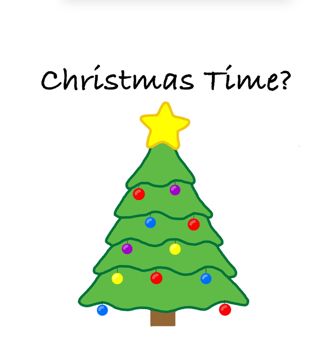 What time is it right to put up a Christmas tree?